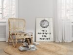 Kitchen is for Dancing Wall Art, Aesthetic Kitchen Decor, Home Decoration Illustration Art